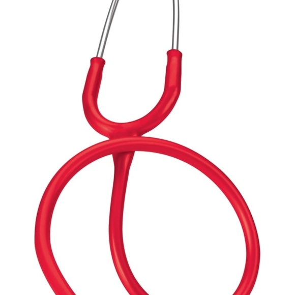 Vibrant Red Stethoscope for Clear Acoustics - Picture 3 of 5
